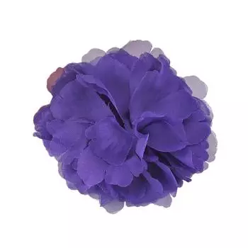 Стильная тканевая брошь-цветок Аксессуар Изящное тканевое украшение на лацкан Изысканная брошь-булавка для подарков на годовщину фиолетовый