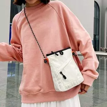 Стильная унисекс сумка через плечо с широким плечевым ремнем. Модная универсальная сумка для хранения вещей для студентов и профессионалов. синий