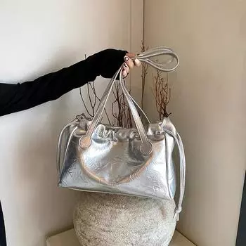 Стильная внутренняя сумка через плечо с милым отделением, высококачественная мягкая декоративная сумка на ремне, женская сумка на молнии для женщин чёрный