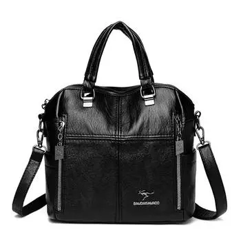 Стильная женская большая сумка-кроссбоди и рюкзак 2025 - Универсальный, повседневный, ретро-дизайн