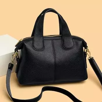 Стильная женская сумка, сумка через плечо в стиле ретро-стрит-тренд чёрный