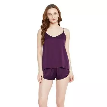 Стильное фиолетовое нижнее белье Babydoll Ladysta, ночное белье свободного размера(С М Л) Freesize(S M L) фиолетовый