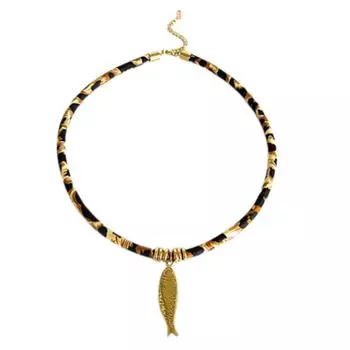 Стильное ожерелье с леопардовым узором, кулон из нержавеющей стали, удобная бархатная веревочная цепочка-воротник для повседневной носки C