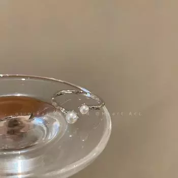 Стильное серебряное кольцо с цирконием для женщин - легкий роскошный открытый дизайн, идеально подходит для указательного пальца