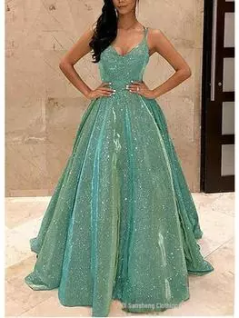 Стильное вечернее платье Cross-Border Slim 2024 с атмосферным ярким дизайном Medium