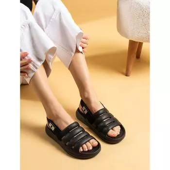 Стильные эластичные женские сандалии на удобной подошве DNZ 31