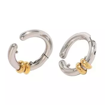 Стильные каффы для ушей в многоцветном дизайне Легкие и прочные каффы Ушное украшение для тех, у кого нет пирсинга ушей