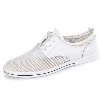 Стильные летние кроссовки для мужчин, дышащая спортивная обувь, легкая мужская сетчатая обувь, модные дышащие кроссовки, мокасины 38