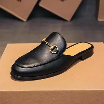 Стильные мужские полутапочки для отдыха на открытом воздухе - коллекция Весна 2021, модные и удобные, модель 36008-B 43 белый