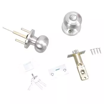 Стильные ручки для межкомнатных дверей Квадратные розетки Замок для приватности Прибрежные стили Материалы из нержавеющей стали для спальни или ванной серебряный