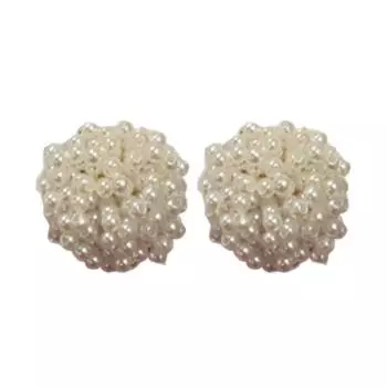 Стильные серьги-пусеты Уникальные серьги Легкие пусеты Удобные украшения для ушей Текстура АБС Подходят к различным нарядам 4