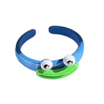 Стильные силиконовые разомкнутые кольца регулируемого размера, кольца на пальцы, милые и необычные украшения с мультяшными персонажами, уникальное украшение 7