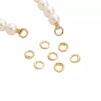 Стильные соединительные кольца с двумя отверстиями. Гибкое использование. Удобные концевые бусины. Советы по аксессуарам для бисероплетения. 18KG