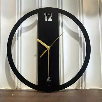 Стильные Современные Классические Настенные Часы | Элегантные 12-дюймовые Настенные Часы для Декора Дома, Офиса, Гостиной, Спальни (Современный дизайн)