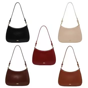Стильные сумки-саквояж из искусственной кожи, большая вместительная женская шикарная сумка-хобо, однотонная винтажная простая сумка-мессенджер вино красного