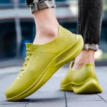 Стильные унисекс низкие водонепроницаемые резиновые сапоги - всесезонный дизайн из ПВХ 41 чёрный