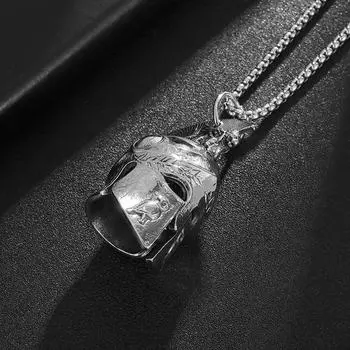 Стильный 3D мотоциклетный шлем подвеска колокольчик удачи из нержавеющей стали украшения для мотоцикла аксессуары для мотоциклетного шлема CHINA