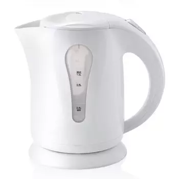 Стильный электрический чайник НОВЫЙ 1 л Закипает за 3 минуты Открытие одним нажатием Автоматическое отключение Функция предотвращения сухого нагрева Простой дизайн Большой уровень воды