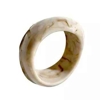 Стильный браслет из коричневой смолы с градиентом для повседневной носки, для офисной вечеринки. Прочный, удобный ювелирный аксессуар для женщин. C