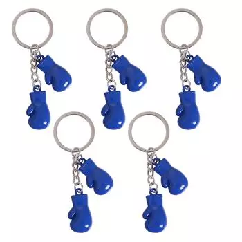 Стильный брелок в виде боксерской перчатки Премиальный брелок в виде боксерской перчатки Для тех, кто любит уникальные и спортивные аксессуары синий