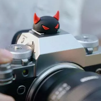 Стильный чехол для фонарика DSLR с 3D-мультяшным изображением дьявола, аксессуары для камеры, симпатичный чехол для горячего башмака для камеры style 1