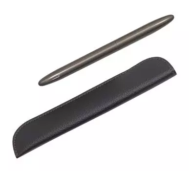 Стильный чехол для ручки из синтетической кожи Brasda Capo Streamline, набор шариковых ручек, серый стержень, 2 шт. T23-LS042-TK12-H-2