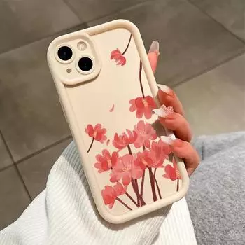 Стильный чехол для телефона с рисунком бабочки для iPhone Samsung Galaxy Xiaomi Redmi POCO HUAWEI Honor, противоударный резиновый мягкий гибкий чехол iPhone 15