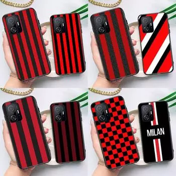 Стильный чехол с дизайном «Милан» в полоску для POCO F5 X5 X3 Pro X4 F4 GT F3 M5s C40, чехол для Xiaomi 13 12 Lite 11T 12T Pro 12X POCO C40