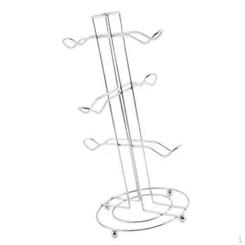 Стильный держатель для кофейной кружки с 6 крючками для организации вещей