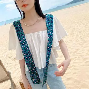 Стильный головной платок, шапка, тюрбан, женские накидки, солнцезащитный шарф, летний шарф, шляпа, шарфы в корейском стиле D