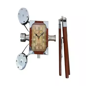 Стильный и новый внешний вид. Уникальные проекционные часы со штативом высотой 40,64 см.