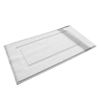 Стильный и современный коврик для ванной комнаты - водонепроницаемый и прочный многофункциональный белый