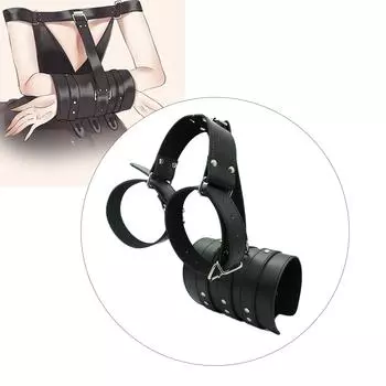Стильный кожаный наручник, ограничительные наручники, секс-игрушка для взрослых пар