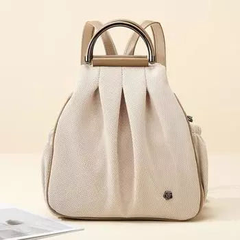 Стильный многофункциональный нейлоновый рюкзак для женщин, унисекс, для путешествий, офиса, с карманами на молнии хаки