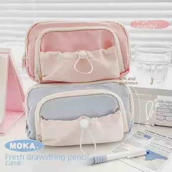 Стильный многослойный пенал для девочек и подростков: Вместительный, модный органайзер для канцелярских принадлежностей Holds 100 Pencils