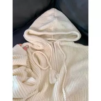 Стильный мягкий клейкий дождевик с капюшоном на раннюю осень Beige White S Suggested 37.50 kg-45.00 kg]]