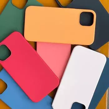 Стильный мягкий силиконовый чехол для Apple iPhone 16 Pro 13 14 15 16 цвета конфет, полностью обернутый, устойчивый к падениям и грязи, оригинальный защитный чехол iPhone 16 plus