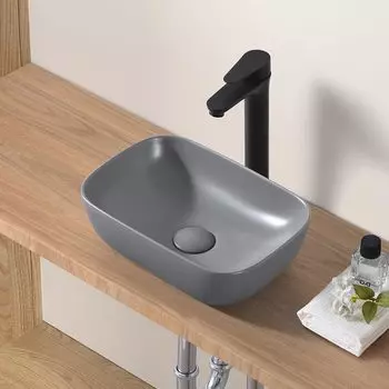 Стильный набор для мытья рук LUYI Washbowl Handwasher 370x260x110 мм Серый серый