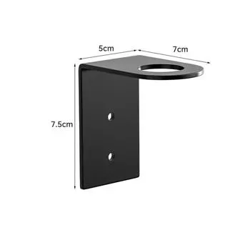 Стильный настенный держатель для дозатора мыла с полкой для геля для душа и шампуня 1 Hole A