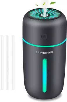 Стильный настольный увлажнитель воздуха Ультразвуковой беспроводной ароматизатор 350 мл Защита от протечек воды Функция автоматической остановки Регулировка тумана Бесшумная конструкция | | & |