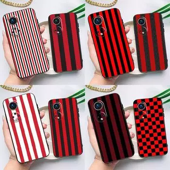Стильный полосатый дизайн Milan для Huawei Honor Magic 5 Lite 70 50 X8 X9 a P20 P30 P40 P50 P60 Pro P Smart Nova 9 5T чехол Honor X8 4G