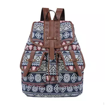 Стильный рюкзак с этническим принтом для приключений на природе Style A