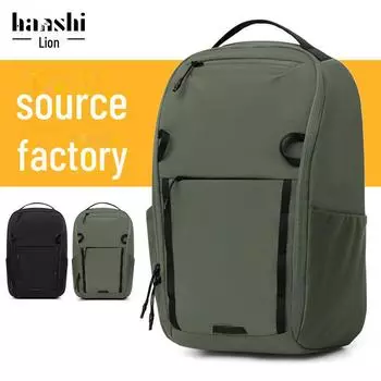 «Стильный рюкзак унисекс»: Повседневная, легкая сумка для путешествий, учебы, поездок на работу и альпинизма. 2024X1 чёрный