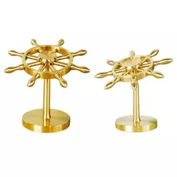 Стильный стол, латунный руль, изысканные изделия ручной работы, украшения для дома, дропшиппинг