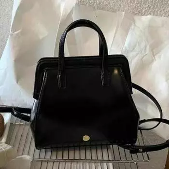 Стиль преппи, черные рюкзаки для женщин, винтажная ручка, шикарный повседневный мини-рюкзак из искусственной кожи, эстетика Харадзюку для женщин