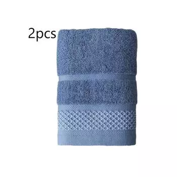 Стиль Простой однотонный узор для мужчин, мочалка для путешествий, отеля, банное полотенце для рук, халат для кемпинга, спортзала, переносные полотенца для лица, 2 шт. 35x75cm 2pcs