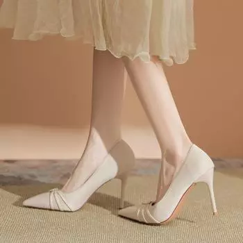 stiletto high heels women s shallow single shoes women s shoes new rhinestone versatile shoes 34