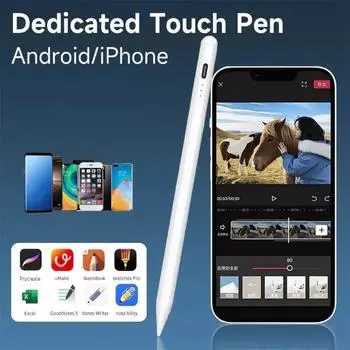 Стилус для Lenovo K11 11 дюймов 2024 Xiaoxin Pad Pro 12.4 2025 K11 Plus 11.5 11 M11 P12 Pro 12.7 M10 3rd P11 Pro Gen P11 Plus чёрный