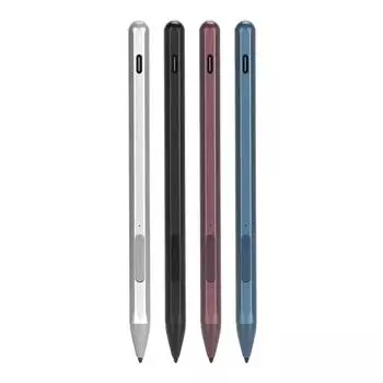 Стилус для ноутбука с 3 сменными наконечниками с функцией блокировки ладони, перезаряжаемый активный стилус MPP 2.0 с наклоном и 4 наконечниками Blue