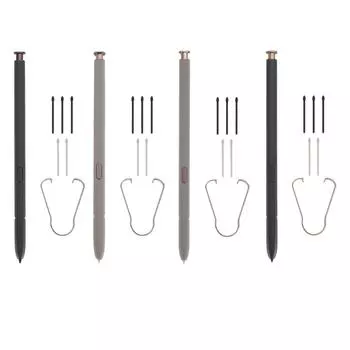 Стилус для сенсорного экрана S24 Ultra Professional Высокочувствительный сменный стилус для сенсорного экрана Black